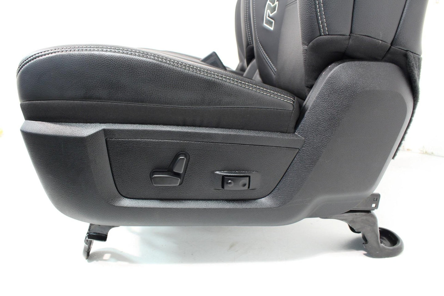 2009-2024 Dodge Ram Rebel Black Leather Heated & Cooled Front and Rear Seats