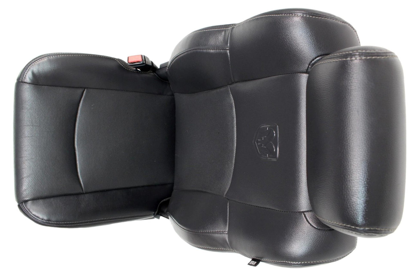 09-18 Dodge Ram 1500 2500 Quad Cab Seats Heated Ventilated Leather Set Black