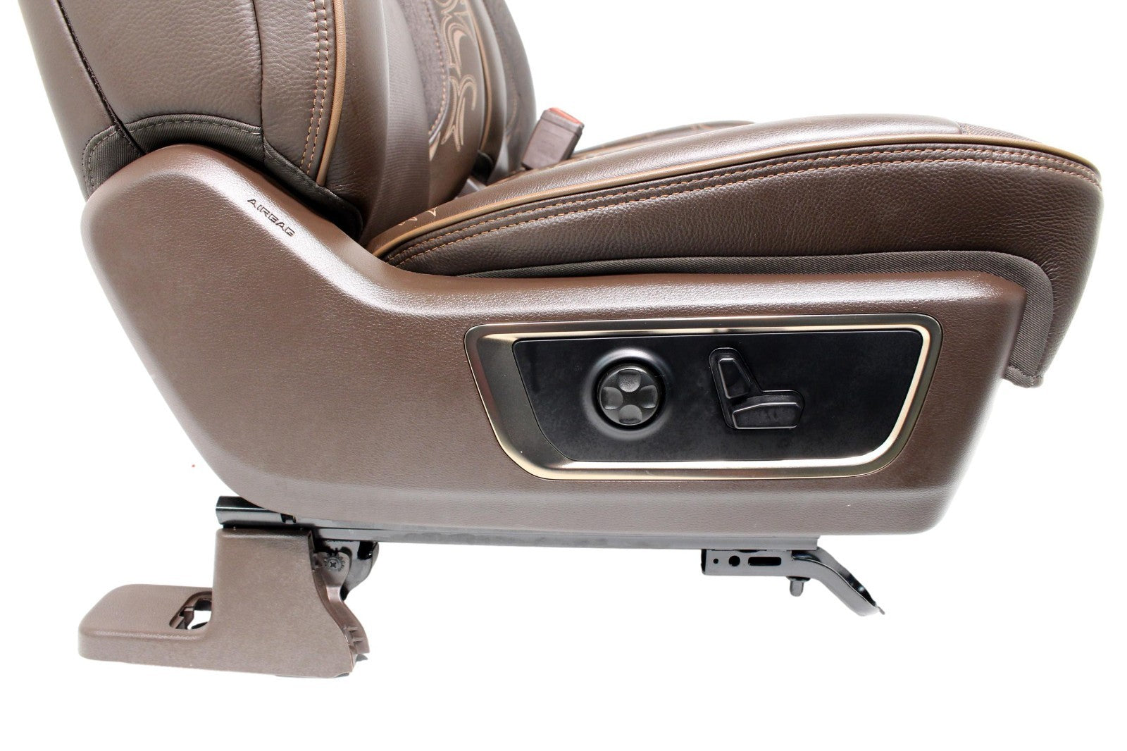 2019 - 2025 Ram 1500 Longhorn Crew Cab Complete Front & Rear Saddle Leather Seat