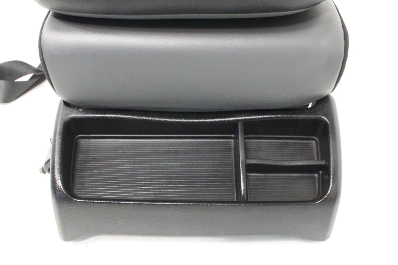 19-25 Dodge Ram 2500 3500 Rear Seat Jump Seat Console Conversion Kit Gray Vinyl