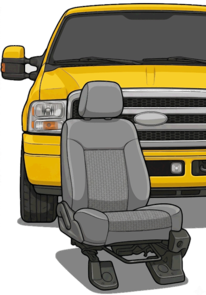 How To Install 3rd Gen Super Duty Seats In 1999-2010 Trucks