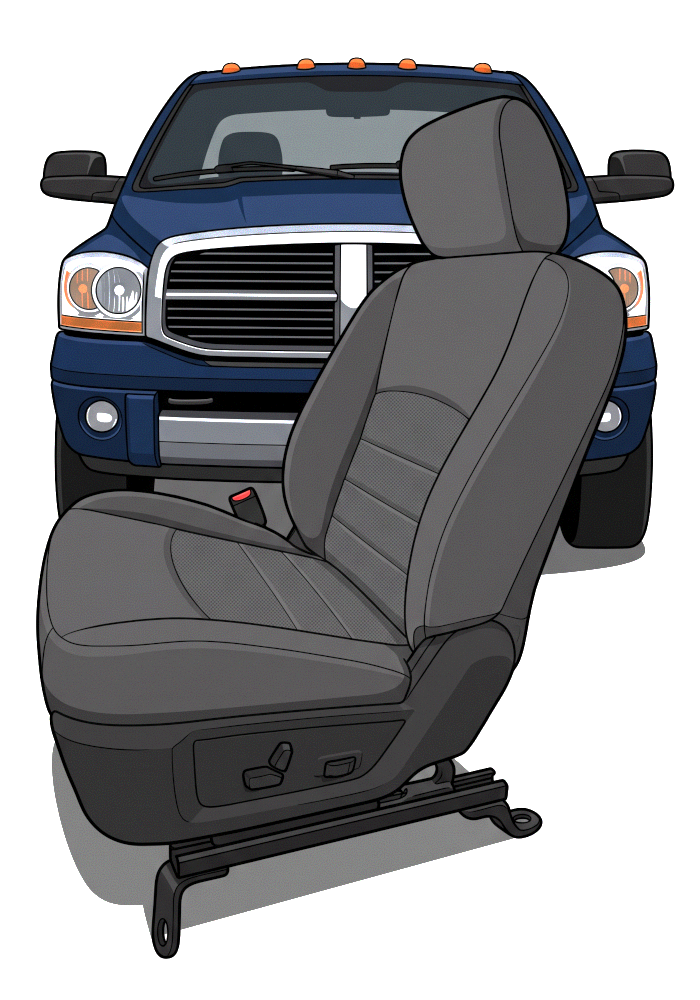 3rd Gen Ram Seat Swap Guide: Installing 4th Gen Seats (Ram DS)