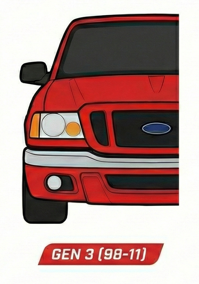 '98-'11 Ford Ranger Seat & Console Upgrade Guide (3nd Gen)