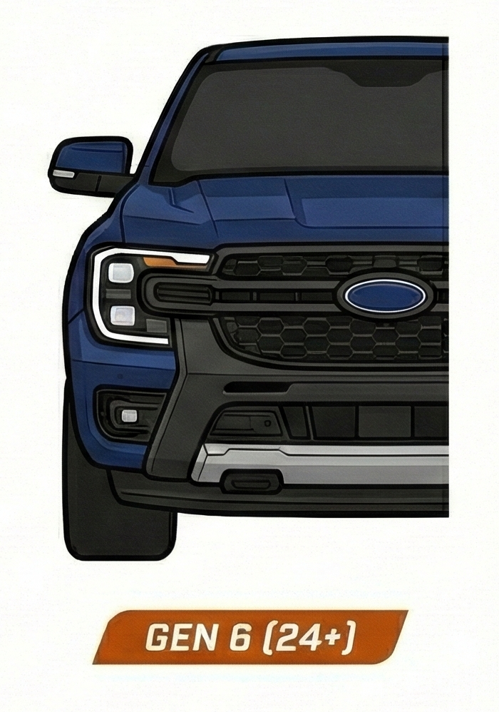 '24+ Ford Ranger Seat & Console Upgrade Guide (6th Gen) – Get New Seats