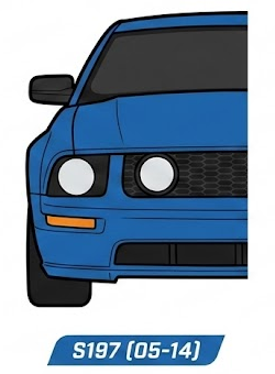 '05-'14 Ford Mustang Seat & Console Upgrade Guide (S197)