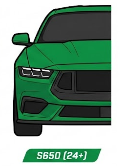 '24 & Newer Ford Mustang Seat & Console Upgrade Guide (S650)