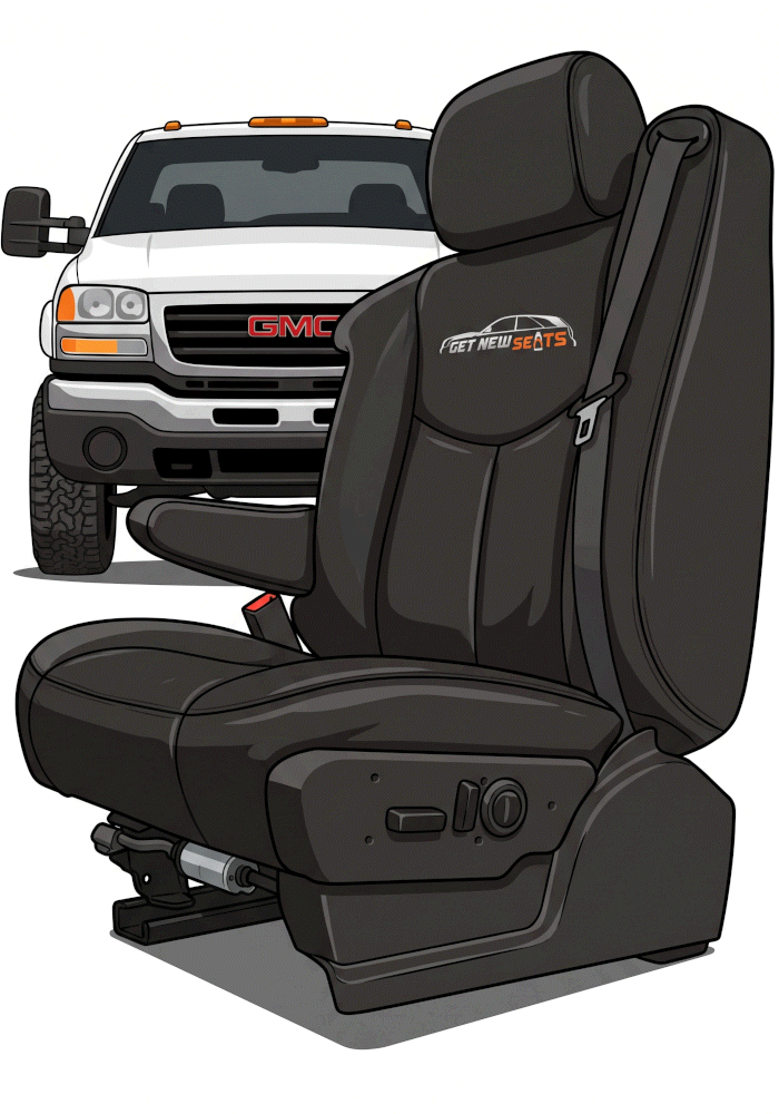 2006 Sierra 2500HD Leather Seat Install