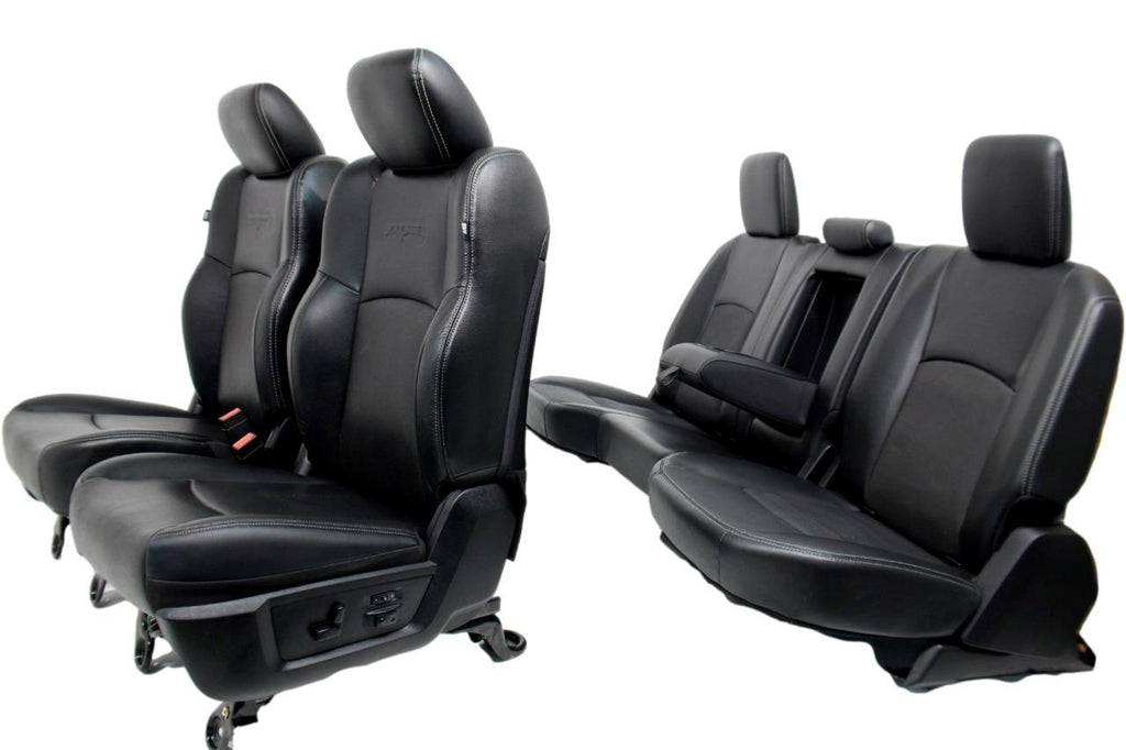 2009 - 2018 Ram Laramie Seats, Front & Rear, Crew Cab, Heat Cool Power Leather