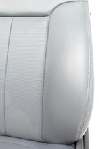 1999-2016 Ford F250-F650 Super Duty Seats, Manual Gray Vinyl w Center Jump Seat