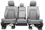 1999-2016 Ford F250-F650 Super Duty Seats, Manual Gray Vinyl w Center Jump Seat