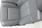 1999-2016 Ford F250-F650 Super Duty Seats, Manual Gray Vinyl w Center Jump Seat