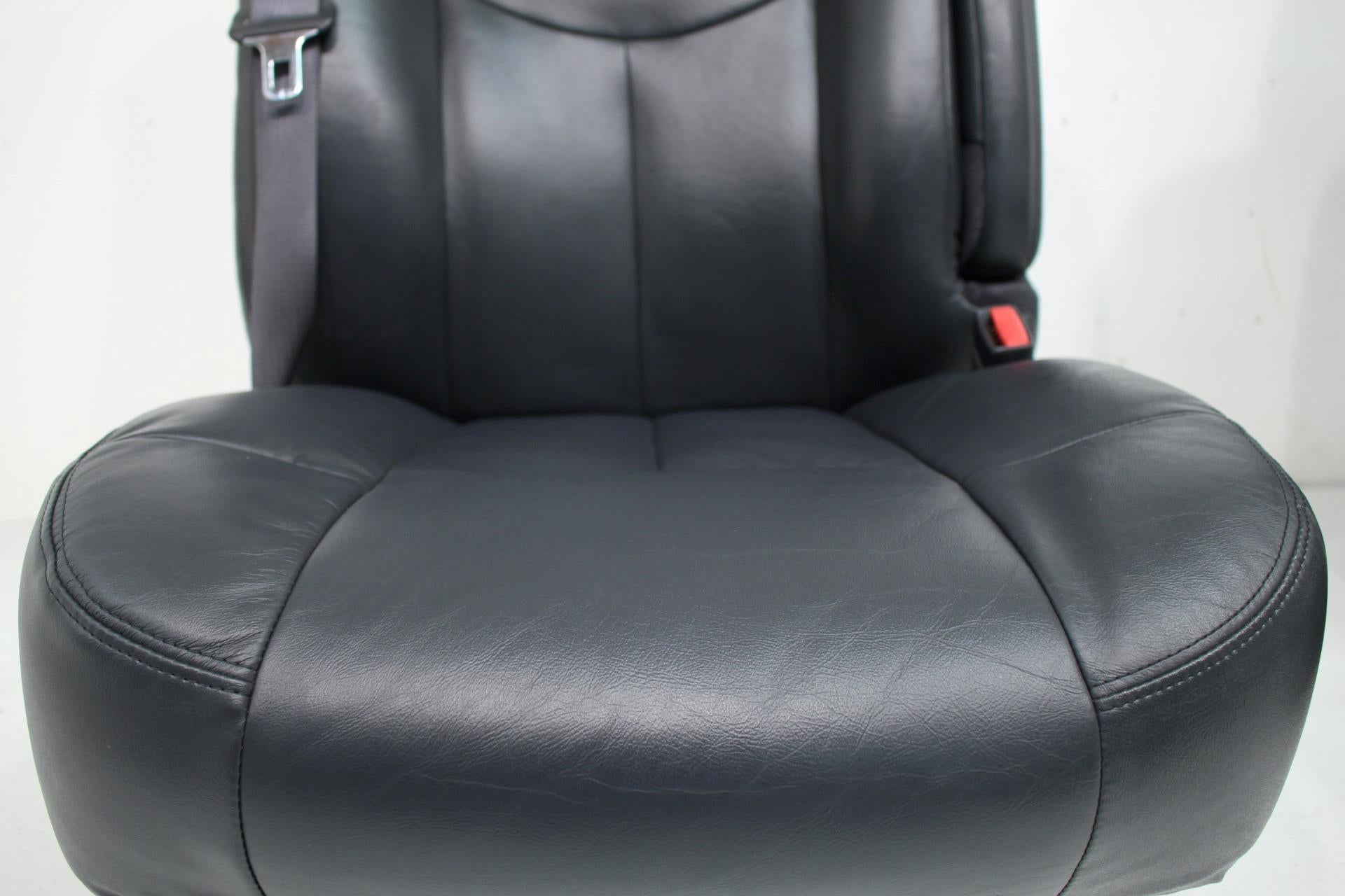 99 - 2006 Silverado Sierra Tahoe Yukon Heated Power Leather Seats Graphite Gray