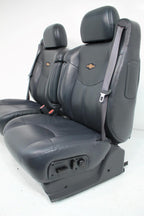 99 - 2006 Silverado Sierra Tahoe Yukon Heated Power Leather Seats Graphite Gray