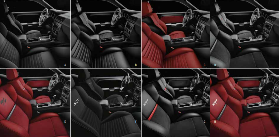 2014 Challenger Seat Options 