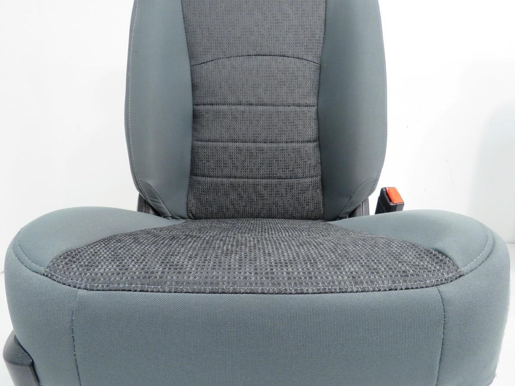 2009 - 2018 Dodge Ram Front Bucket Seats, Diesel Gray Cloth w/ Power Driver