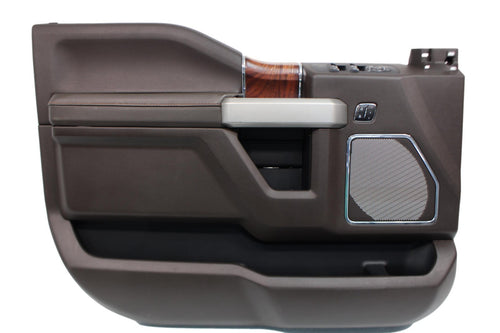 2015 - 2022 Ford F150 Super Duty Door Panel Set, King Ranch Brown, Crew Cab OEM