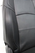 2009-2024 Dodge Ram Rebel Black Leather Heated & Cooled Front and Rear Seats