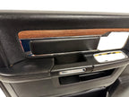 2013-2018 Ram Driver Front Door Panel, Laramie Crew Black Woodgrain 2190245-DX9