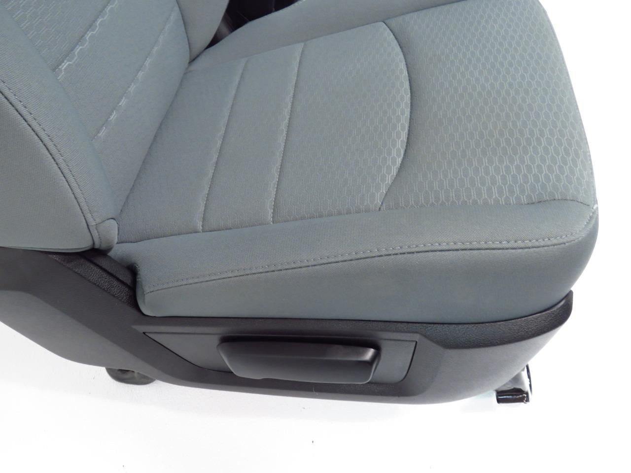 2009 - 2018 Dodge Ram Front Bucket Seats, Diesel Gray Cloth Manual, Fits 02-08!