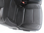 2014 - 2019 GM Sierra Silverado LT Front Seats, Power Black Leather, w/ Jumpseat