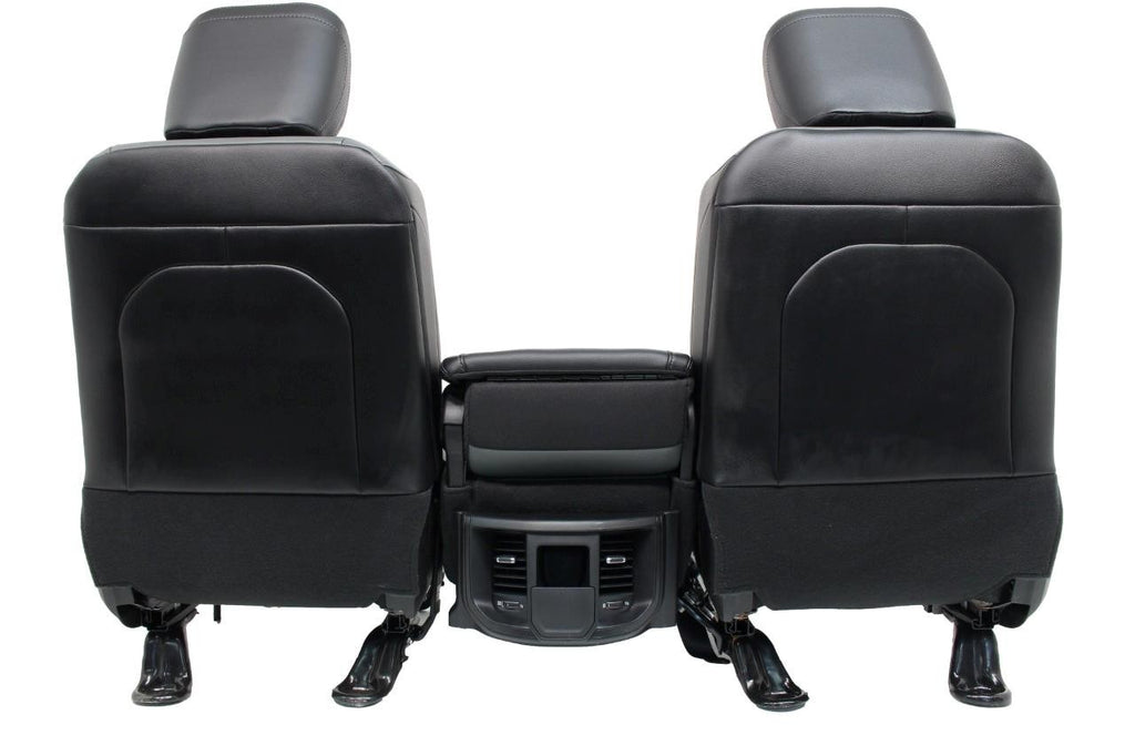 2009 - 2025 Dodge Ram Work Edition Vinyl Front Seats with Jump Seat Console