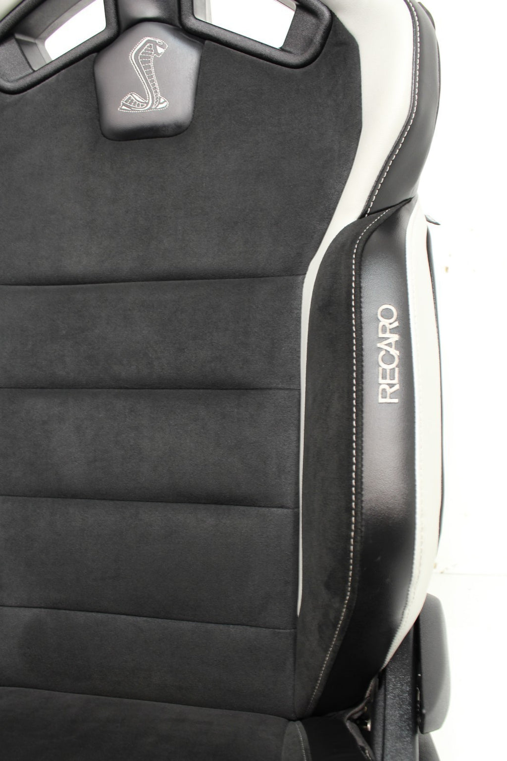 2015 - 2025 Mustang Shelby GT500 Recaro Front Seats Suede S550 S650 OEM Leather