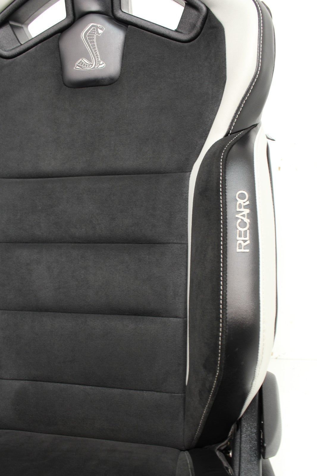 2015 - 2025 Mustang Shelby GT500 Recaro Front Seats Suede S550 S650 OEM Leather