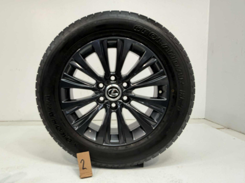 19" Lexus GX460 OEM Wheels Set 4 Dark Gray Sport Design Yokohama Tires 265/55R19