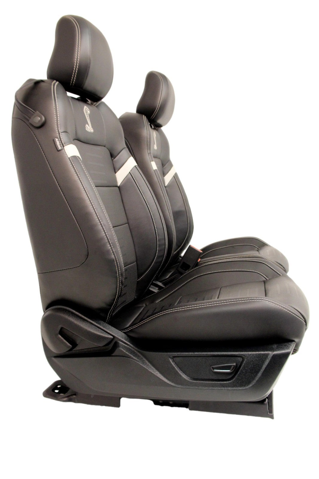 2015-2023 Ford Mustang Front Seats, Shelby GT500 Coupe Black Leather Heat & Cool