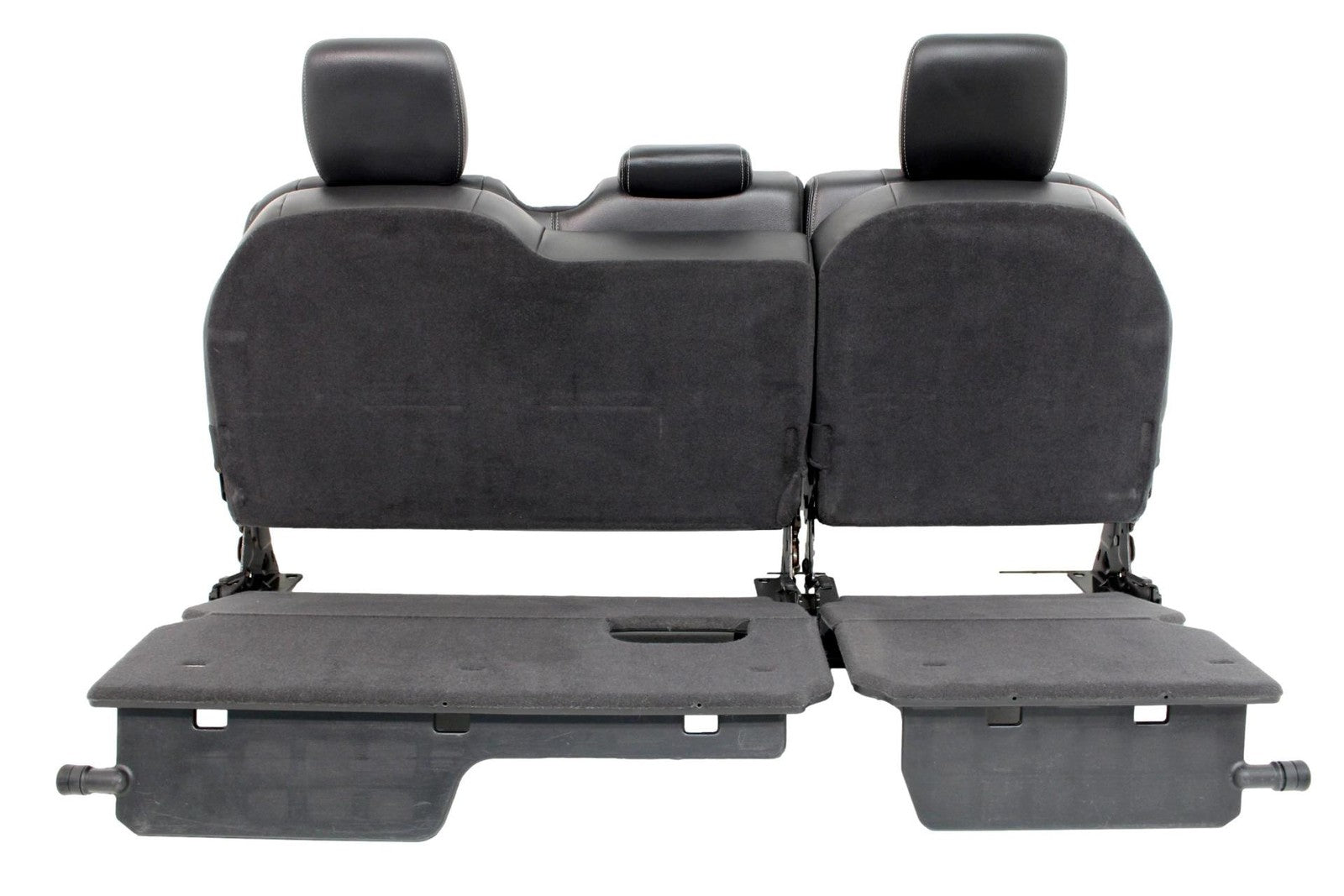 09-18 Dodge Ram 1500 2500 Quad Cab Seats Heated Ventilated Leather Set Black