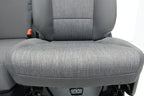 2021 - 2026 Ford F150 Front Seats, XL Slate Gray Cloth Manual Gray w/ Jumpseat