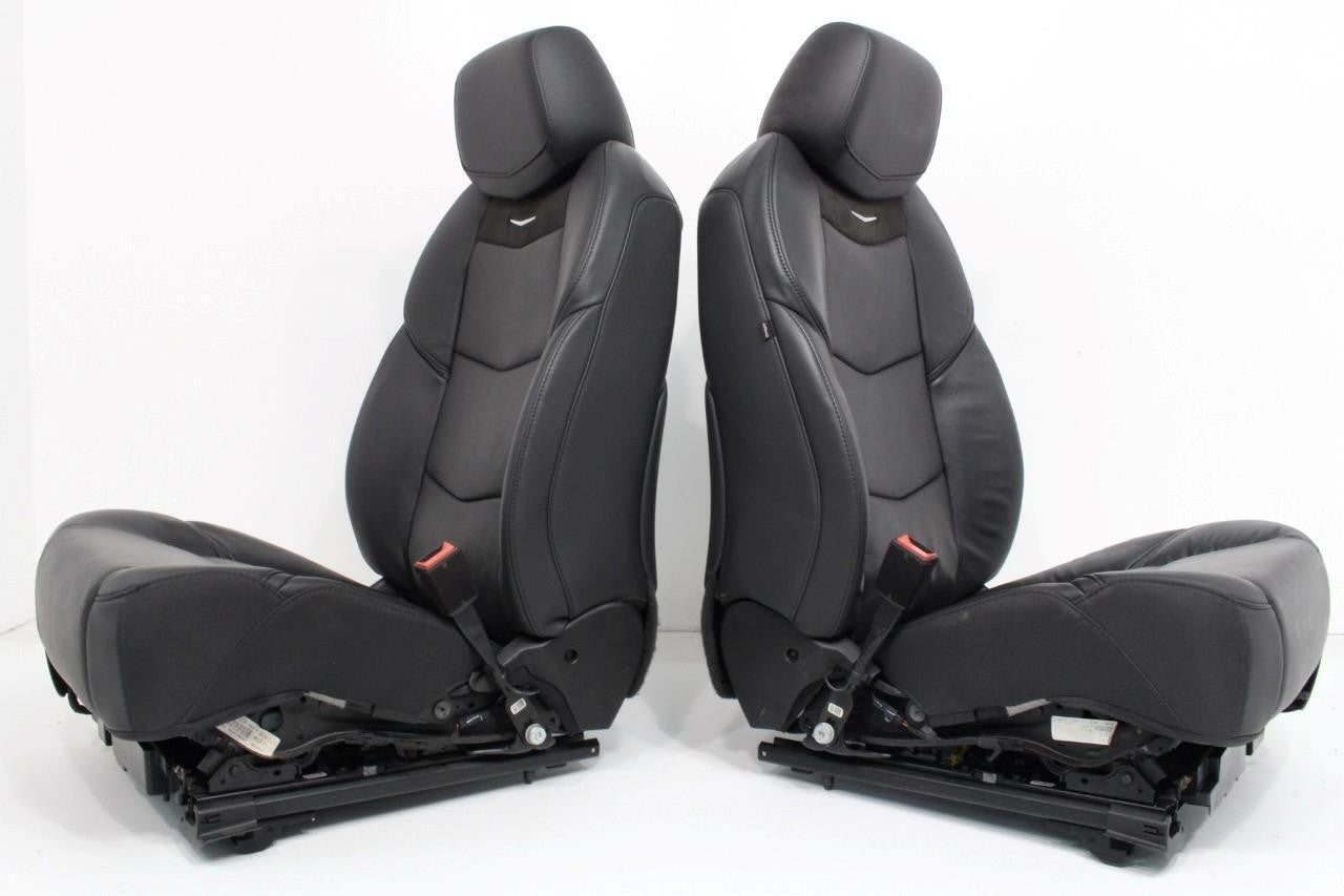 2015-2020 Cadillac Escalade Front Seats, Jet Black Luxury Leather Heated Cooled