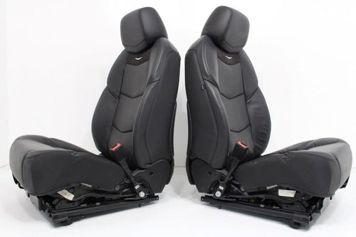 2015-2020 Cadillac Escalade Front Seats, Jet Black Luxury Leather Heated Cooled