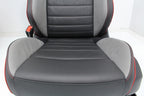 2022 - 2025 VW Golf GTI Mk 8.5 Seats Set Two-Tone Leather Black Gray Heat Cool