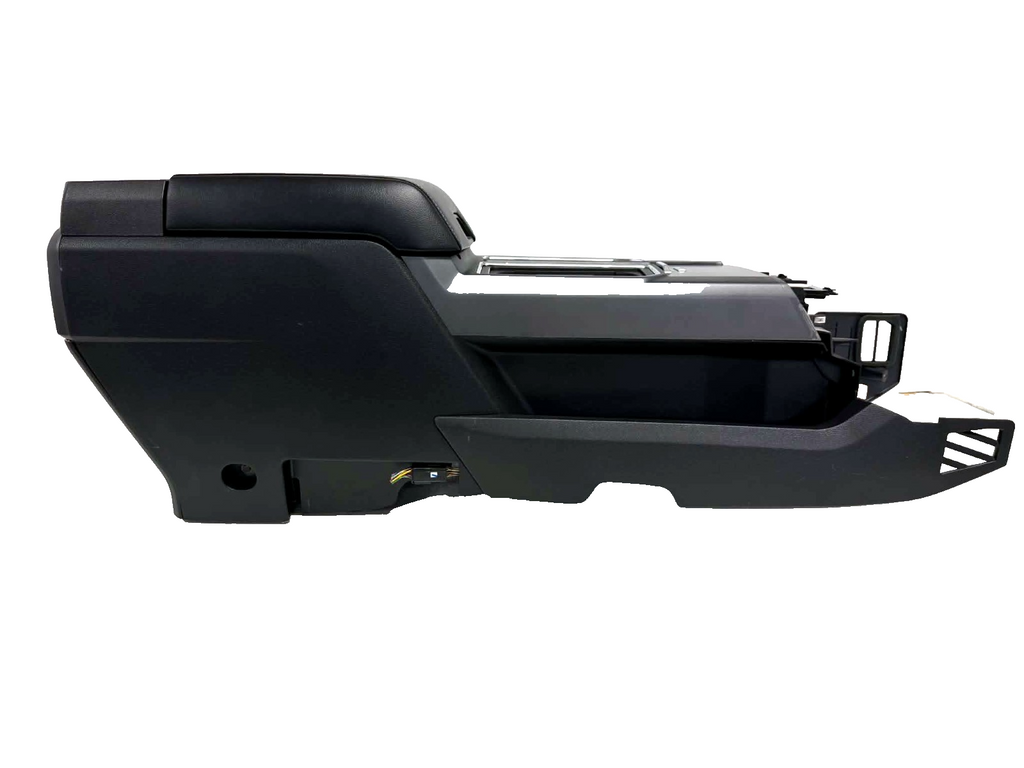 15-22 F150 Super Duty Center Console & Install Kit - Lariat Black Gray Rear Heat
