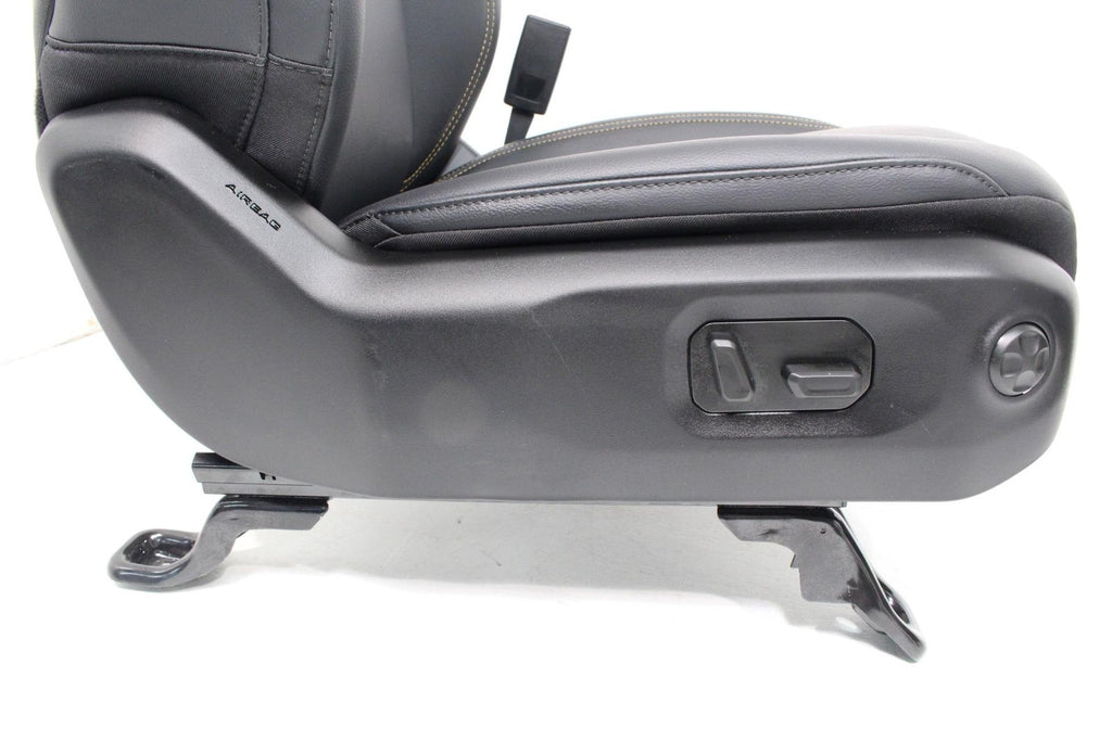 18-25 Jeep Wrangler JL Gladiator JT Heated Power Leather Seats Black NEW OEM