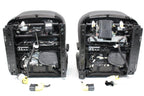 19-22 Silverado Sierra Heated Cooled Black Leather Seats Front & Rear Set OEM