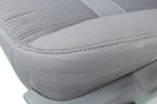 2002 - 2009 Dodge Ram Split Bench Seat, Slate Gray Cloth w/ Power Driver, Lumbar