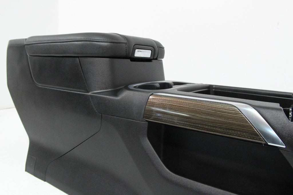 2019 - 2025 Chevy Sierra Silverado Center Console, LTZ Black w/ Wood Grain