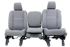 2002 - 2009 Dodge Ram Split Bench Seat, Slate Gray Cloth w/ Power Driver, Lumbar