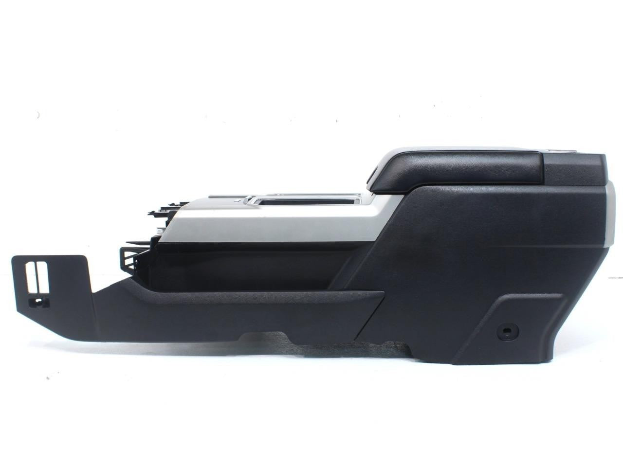15-22 Ford Truck Center Console & Install Kit w/o Shifter - Black Leather Lariat