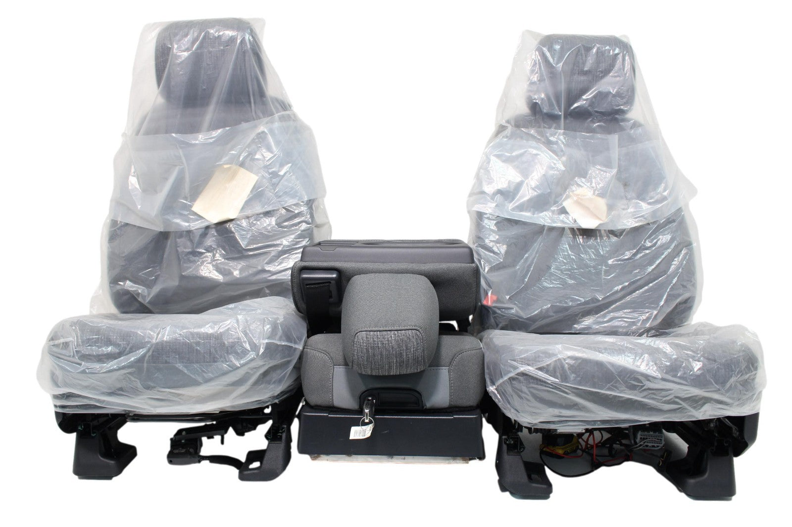 2015 - 2024 Ford F150 Super Duty F250 XLT Gray Cloth Seats Power Driver OEM NEW