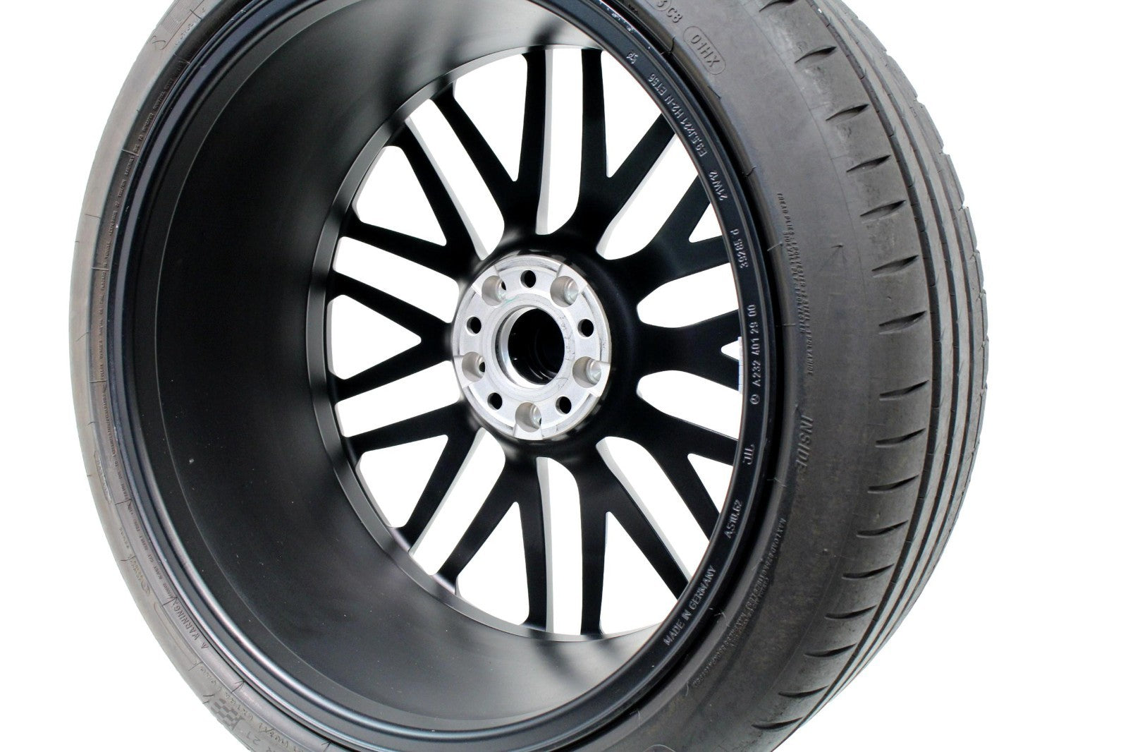 22 - 25 Mercedes SL63 AMG 21" Forged 10-Spoke Wheels Tires Michelin PS4S OEM Set