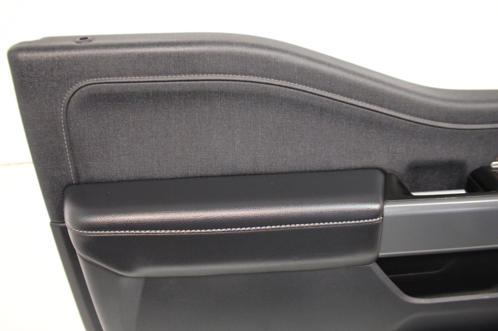 2021 - 2026 Ford F150 Front Door Panels, Lariat Black w/ B&O Sound TNMTL Trim