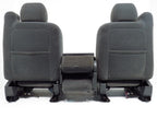 1999 - 2006 Chevy Silverado Seats, Split Front Bench Seat, Dark Gray Cloth OEM
