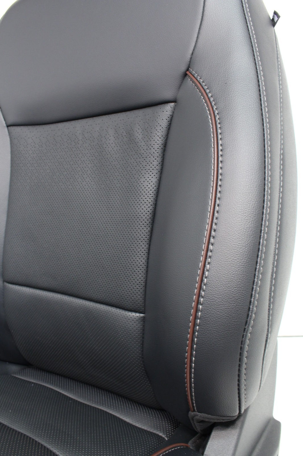 2021+ Ford F150 Super Duty Front Seats, Lariat Sport Black Leather Brown OEM