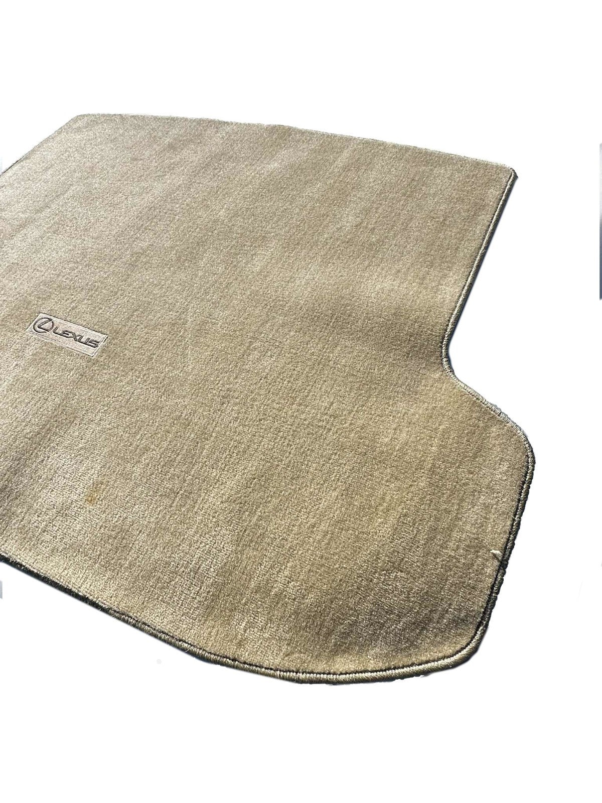 2010 - 2015 Lexus RX350 RX450H OEM Trunk Carpet Floor Mat, Beige Tan
