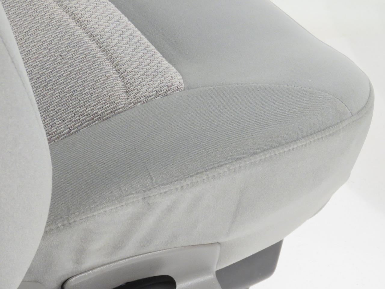 Ford Econoline Front Bucket Seats, Gray Cloth w/ Folding Armrests, Fits 1997+