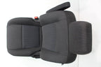 2015 - 2023 Ford Transit Black Cloth Front Bucket Seats with Armrests