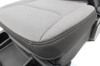 2019 - 2025 Ram 1500 Center Jumpseat Gray Cloth, w/ Dash Trim & Brackets